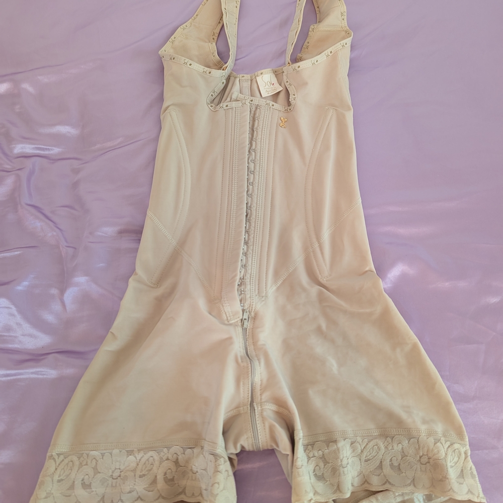 Sol Hourglass Cream Faja Shapewear (Faja Reloj De Arena)